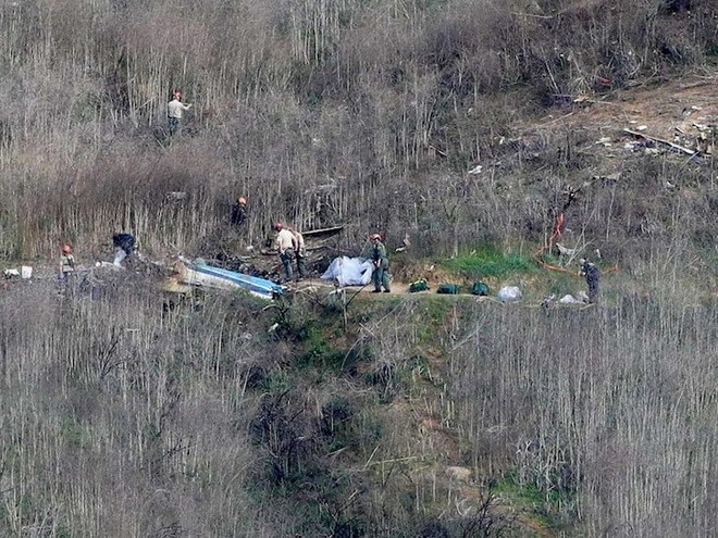 He lo nguyen nhan may bay cua Kobe Bryant gap nan