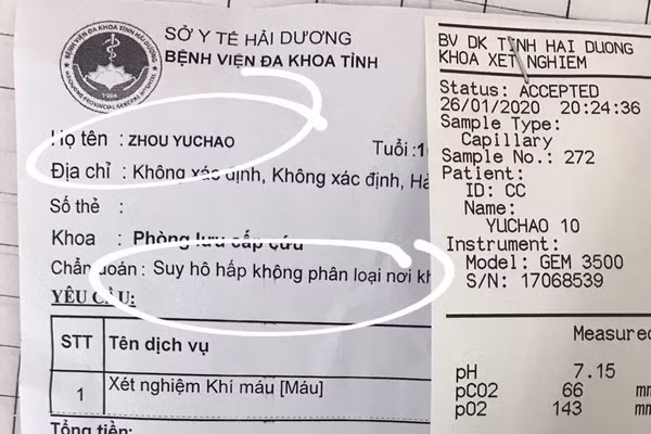 BV Nhi TU dang cach ly be trai Trung Quoc nghi nhiem virus corona