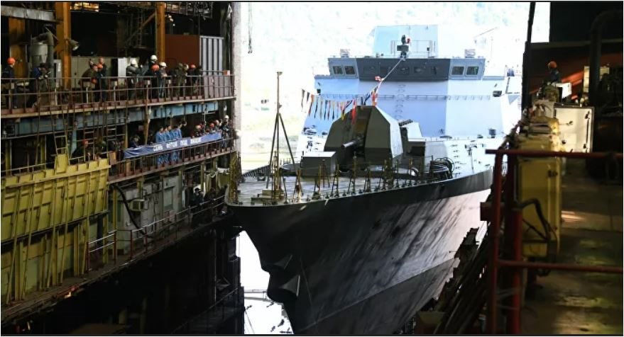 Sau khi kết thúc việc hiện đại hoá vào tháng 9/2018 thì con tàu dự kiến sẽ biên chế cho lữ đoàn 114 thuộc Hạm đội Thái Bình Dương có căn cứ ở Kamchatka, nhưng sau đó tàu được đưa về gia nhập với hạm đội chính Thái Bình Dương đóng tại Vladivostok. Đây là một trong những con tàu được trang bị các công nghệ kỹ thuật hiện đại nhất của hải quân Nga.