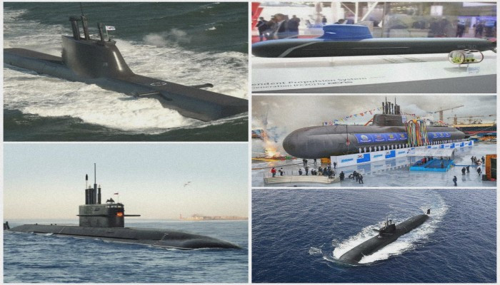 Bốn ứng cử viên là Barracuda từ Pháp, S-80 Plus từ Tây Ban Nha, DSME-3000 từ Hàn Quốc và thiết kế Amur từ Nga. Đức cũng từng là một đối thủ gớm mặt nhưng gần đây đã nói rằng họ đã rút lui khỏi cuộc đua. Tất cả các ứng cử viên đều có giá trị riêng của họ và đây có thể là một lựa chọn khó khăn cho lực lượng Hải quân Ấn Độ.