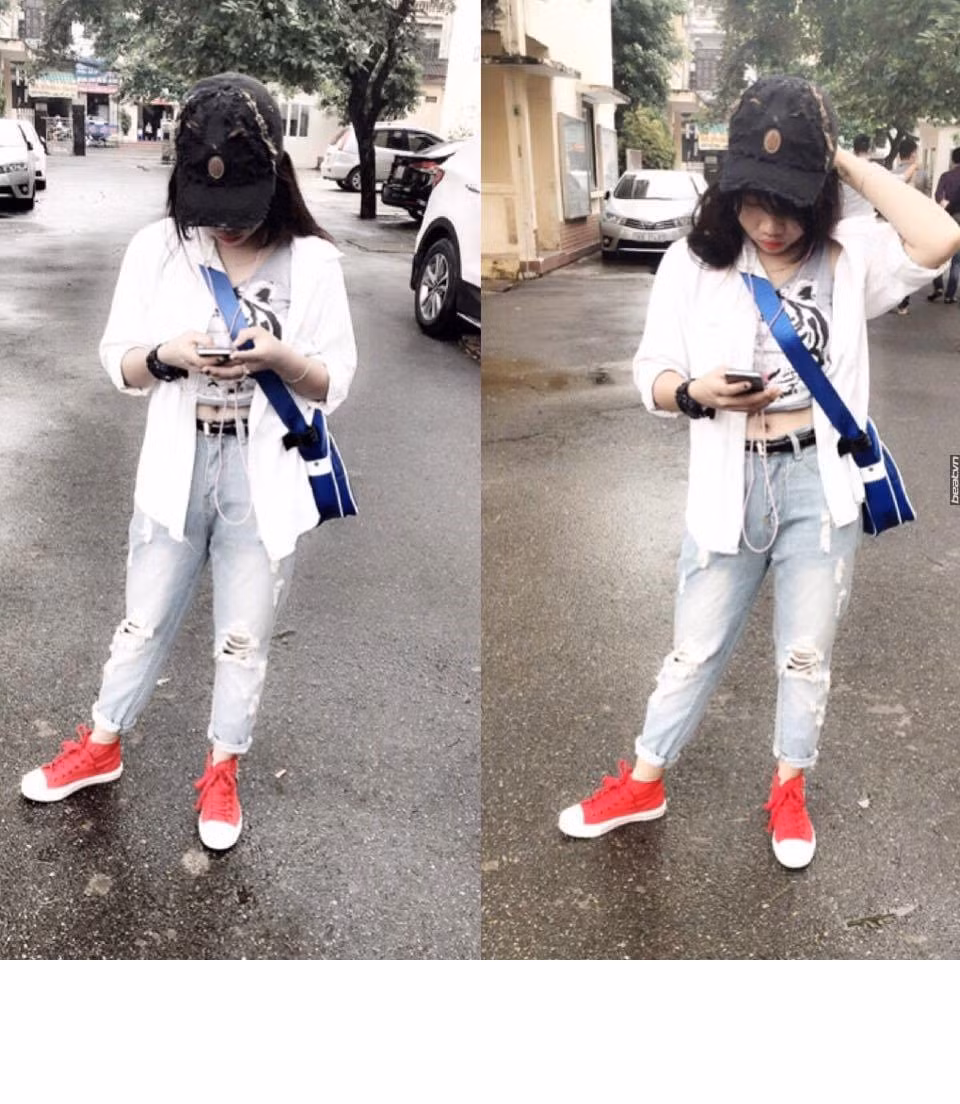 Không chỉ có những chàng trai ham thích những đôi giày đỏ nổi bật mà nhờ vào khả năng tổng hợp của các fanpage nổi tiếng, các bạn trẻ mới biết được rằng rất nhiều cô gái cũng đang bị "mốt" giày đỏ hấp dẫn. Dù còn đang là học sinh, sinh viên hay đã đi làm, những người này đều cố gắng "tậu" cho mình một đôi giày đỏ rực và có thể đem diện ở bất cứ đâu, bất cứ hoàn cảnh này như đi chơi, đi học, đến công sở...