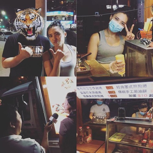 Từ khi nổi tiếng, có rất nhiều phòng viên đến phỏng vấn cửa hàng của cô bán bánh xinh đẹp Tiểu Huân