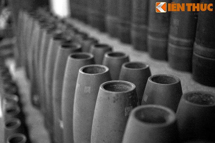 Đạn nổ phá 105 của Mỹ sử dụng trong chiến tranh Việt Nam, hiện vật của Bảo tàng Công binh. Cho tới nay, chiến tranh Việt Nam vẫn giữ kỷ lục là cuộc chiến có số lượng bom được ném nhiều nhất trong lịch sử thế giới.