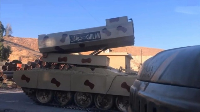 Một đại đội pháo phản lực Golan-1000 với đầy đủ 6 xe, trong thời gian rất ngắn với hỏa lực tập trung vào một khu vực sẽ gây nên mức độ tàn phá khủng khiếp. Nếu với mật độ hỏa lực như vậy, quân khủng bố chỉ có thể cầu nguyện vào sự may rủi của chiến tranh.