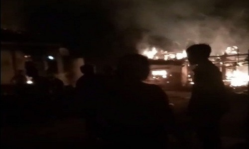 Hiện trường sự việc.