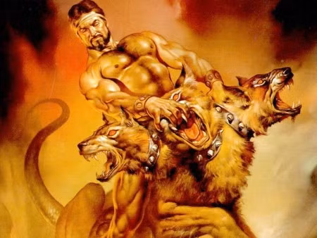 Đối với Hercules, thử thách này không hề khó khi người anh hùng bán thần này có thể dễ dàng chinh phục được quái thú này.