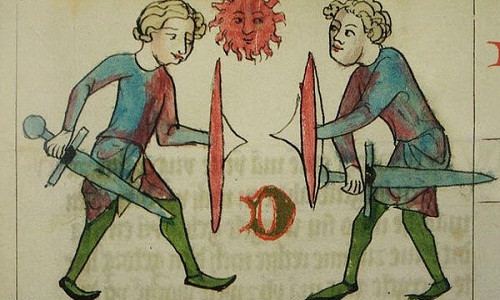 Khi hai người xảy ra tranh chấp hoặc để xem ai là kẻ có tội, một trong những kiểu xét xử kỳ lạ thời xưa là để cả hai chiến đấu tay đôi.