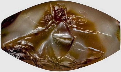 Tiểu kiệt tác - một trong những chiếc ấn đá tuyệt vời từng được khai quật.