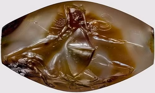 Tiểu kiệt tác - một trong những chiếc ấn đá tuyệt vời từng được khai quật.