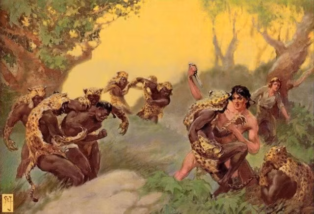 Hình minh họa tổ chức báo đốm.