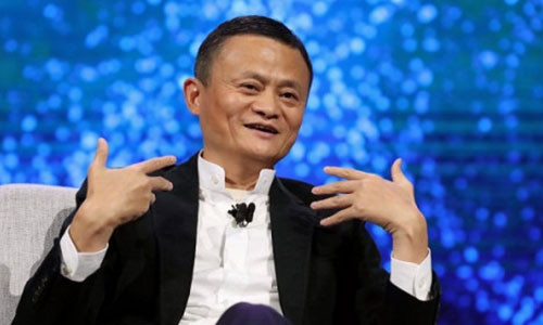 Tỷ phú Jack Ma trong sự kiện tại Việt Nam năm 2017 - Ảnh: SCMP