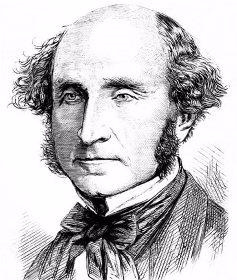 Những tác phẩm nổi bật trong sự nghiệp của ông bao gồm: Một hệ thống logic xuất bản năm 1843, Những nguyên lý của kinh tế chính trị xuất bản năm 1848, Bàn về tự do xuất bản năm 1859…