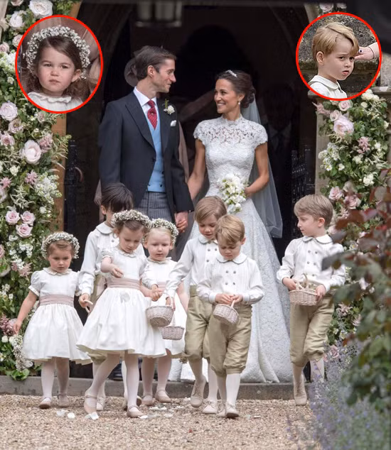 Một chi tiết thú vị khác là các em bé Hoàng gia Anh sẽ đều có mặt tại các hôn lễ của các thành viên hoàng tộc. Theo đó, hai con của hoàng tử William là hoàng tử George và công chúa Charlotte sẽ góp mặt trong đám cưới của người chú - Hoàng tử Harry vào năm 2018 tới đây. Hai em bé hoàng gia này sẽ làm phù dâu, phù rể nhí trong hôn lễ thế kỷ trên.