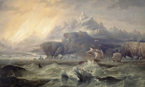 Nhóm thám hiểm của thuyền trưởng Franklin rời nước Anh và thực hiện chuyến hành trình khám phá Bắc Cực trên hai tàu HMS Erebus và Terror HMS.