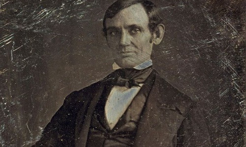 Hình ảnh thời trẻ của Tổng thống Mỹ Abraham Lincoln khi hơn 30 tuổi.