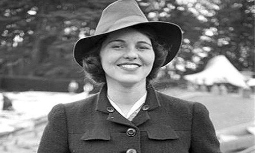 Em gái Tổng thống khi còn trẻ.