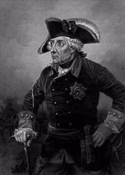 Frederick II (1712 - 1786) đã trị vì nước Phổ trong 46 năm (từ năm 1740 cho đến khi qua đời). Vua Phổ Frederick II được lịch sử ghi nhận là vị vua nổi tiếng có tài cầm quân xuất chúng.