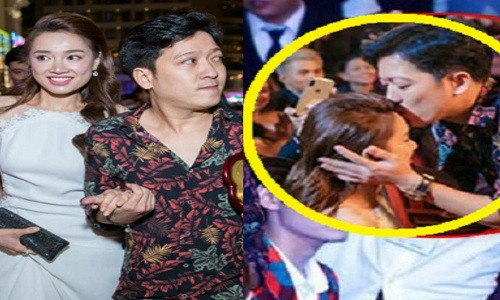 Nhã Phương tay trong tay ra về cùng Trường Giang sau màn cầu hôn gây bão.