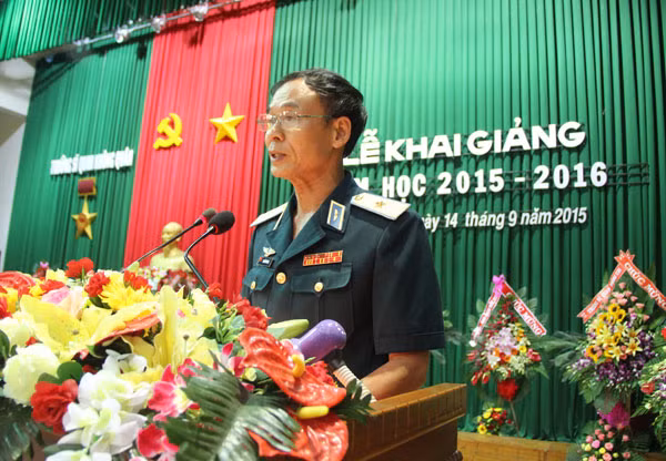 Truong Si quan Khong quan khai giang nam hoc moi