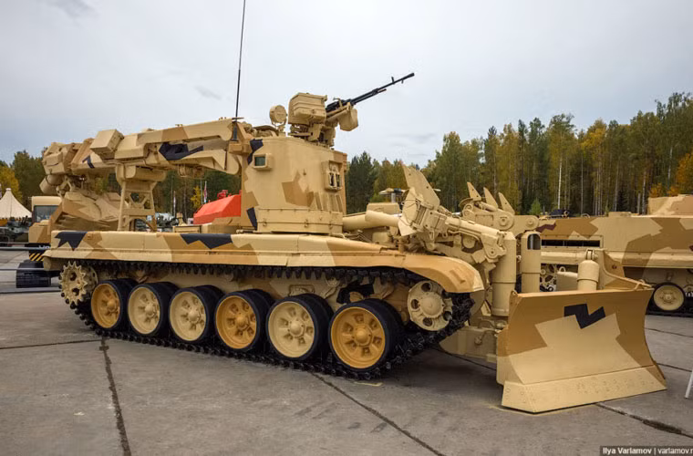 Xe công binh chiến đấu IMR-3 thiết kế trên khung gầm T-90.