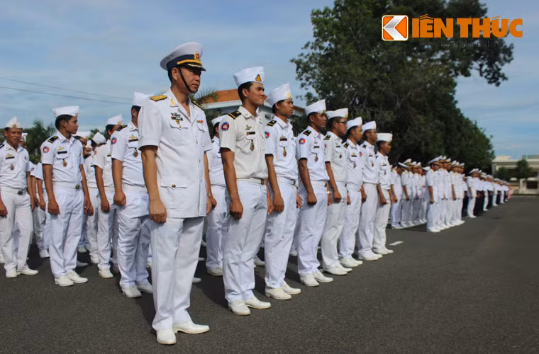 Học viện Hải quân đã đào tạo cho hàng trăm lượt học viên, sĩ quan Hải quân Hoàng gia Cam Pu Chia.