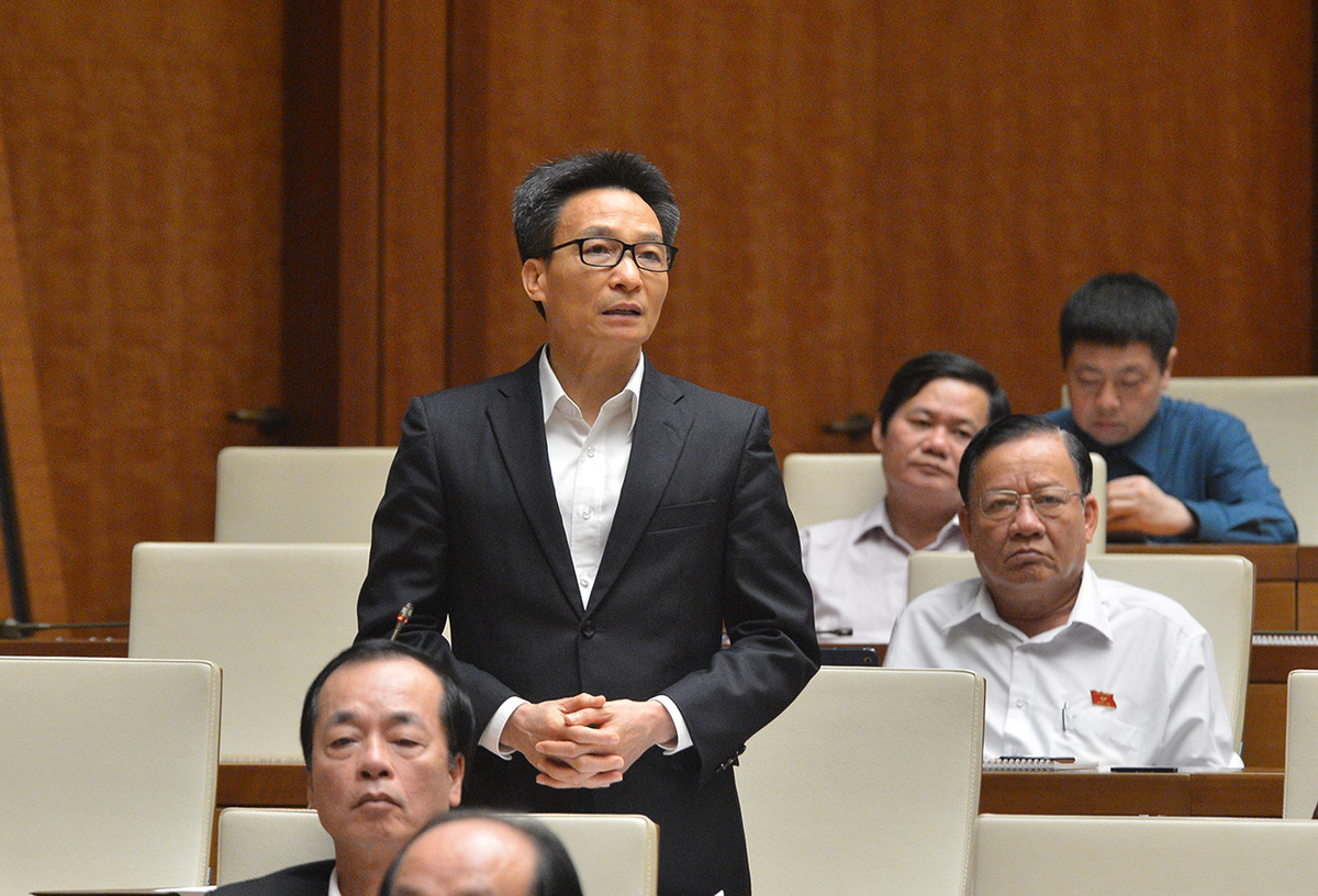 Phó Thủ tướng Vũ Đức Đam.