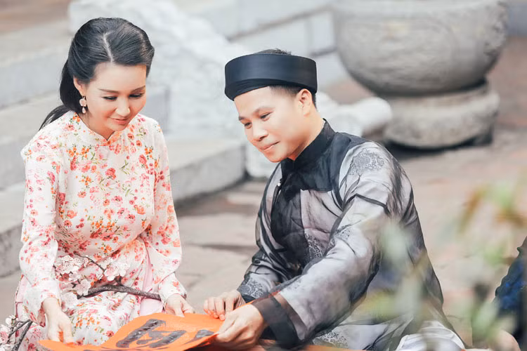 Hoa hau Suong Dang bay tu My ve VN quay MV xam-Hinh-4