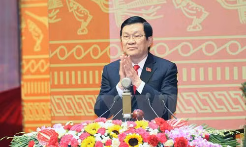 Hom nay, Quoc hoi mien nhiem Chu tich nuoc Truong Tan Sang