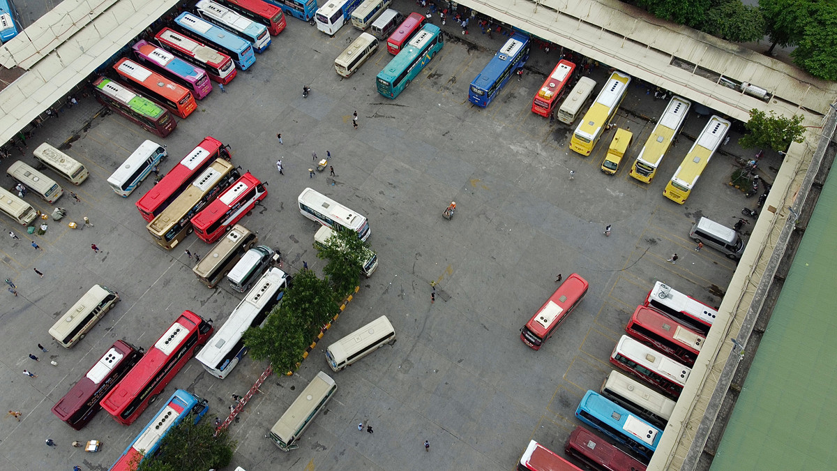 Các doanh nghiệp đã chuẩn bị phương tiện để vận chuyển khách...