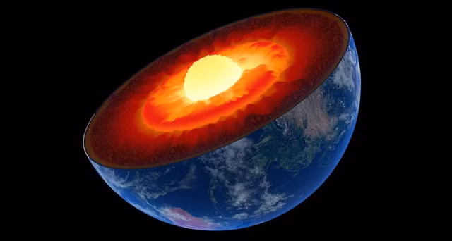 Sau khi bị nung nóng, magma bốc lên trên bề mặt (ngay dưới lớp vỏ Trái đất), tỏa nhiệt nhờ hoạt động của núi lửa. Ở trên bề mặt này, dung nham sẽ trở nên nguội đi, dày đặc hơn sau đó chìm xuống độ sâu của lớp phủ.