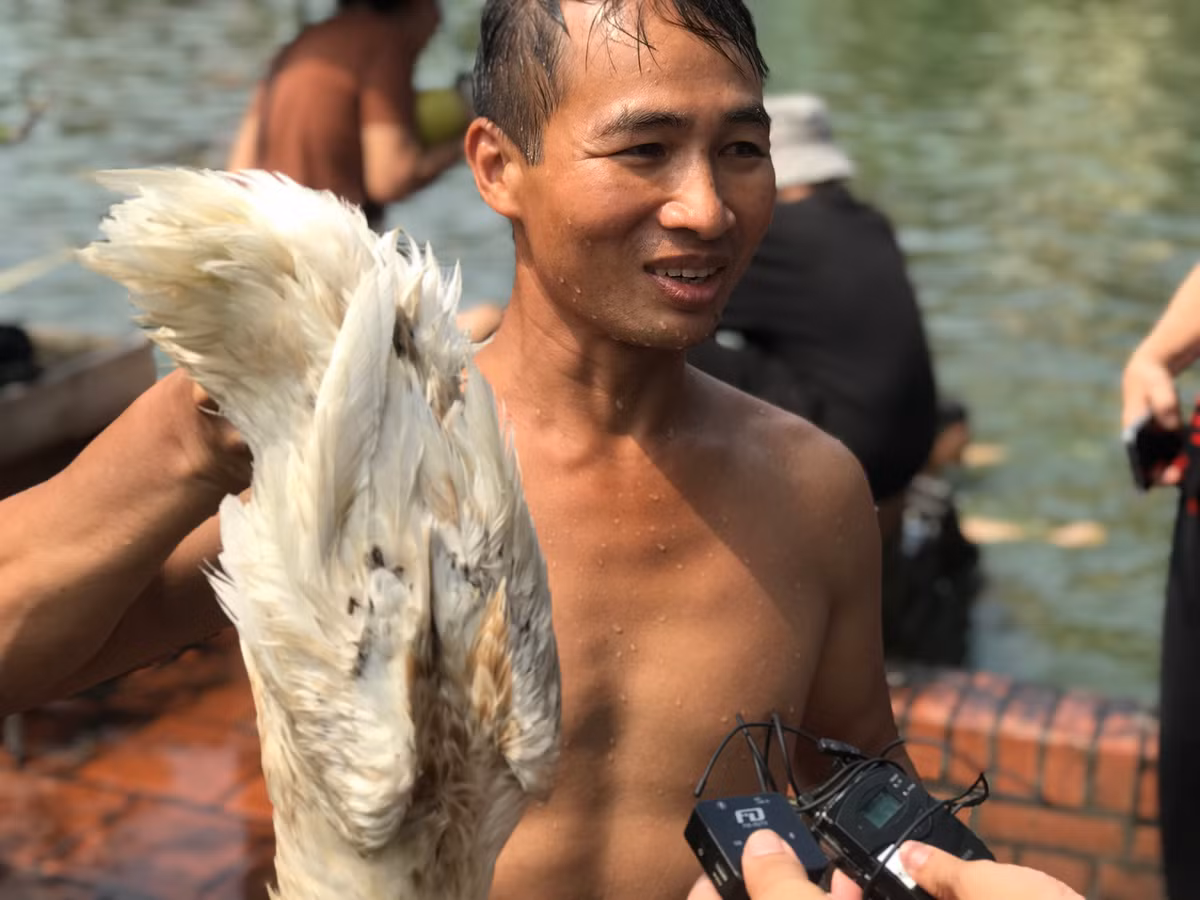 Người dân quan niệm bắt vịt là cầu may mắn, cầu Thành hoàng Làng phù hộ cho làm ăn phát tài khấm khá. Rất phấn khởi khi bắt được vịt.