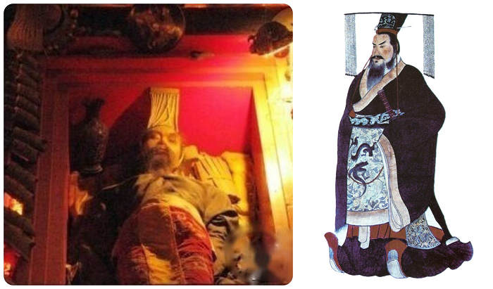 Đứa trẻ này hoàn toàn có thể là hậu duệ của Tần Thủy Hoàng, nhưng sau khi ông băng hà, Hồ Hải sợ những huynh đệ khác sẽ cướp lấy ngai vàng nên đã tàn sát tất cả các anh chị em của mình nên đương nhiên sẽ không cho đứa trẻ một cơ hội được sinh ra trên thế giới này.