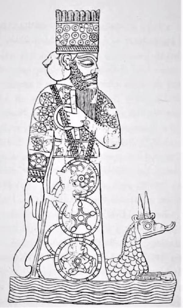 Người Sumer tin vào thuyết đa thần hay niềm tin ở nhiều thần linh. Không có một hệ thống thần linh cho toàn thể đế quốc; mỗi thành bang có vị thần bảo trợ, đền đài và vị vua thầy tu riêng biệt.