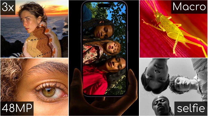 Bạn sẽ có thể sử dụng máy ảnh 48MP khi sử dụng định dạng ProRAW, và đây là định dạng được thiết kế bởi Apple kết hợp khả năng xử lý ảnh mạnh mẽ của ‌iPhone‌ với độ chi tiết cao, cho phép người dùng chỉnh sửa dễ dàng hơn.