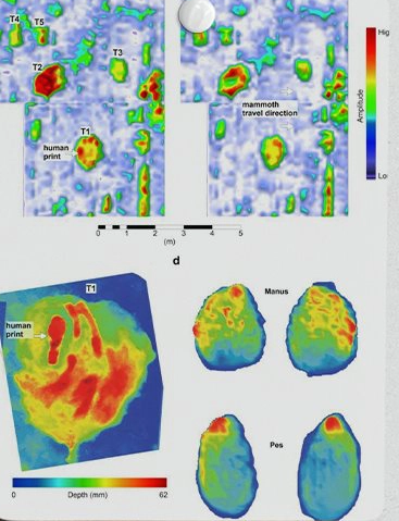 Điều này khiến mặt đất trở lại với màu sắc bình thường vốn có, và những dấu chân in dưới bùn sẫm màu sẽ được hiện lên, nổi bật so với vùng cát trắng xung quanh.