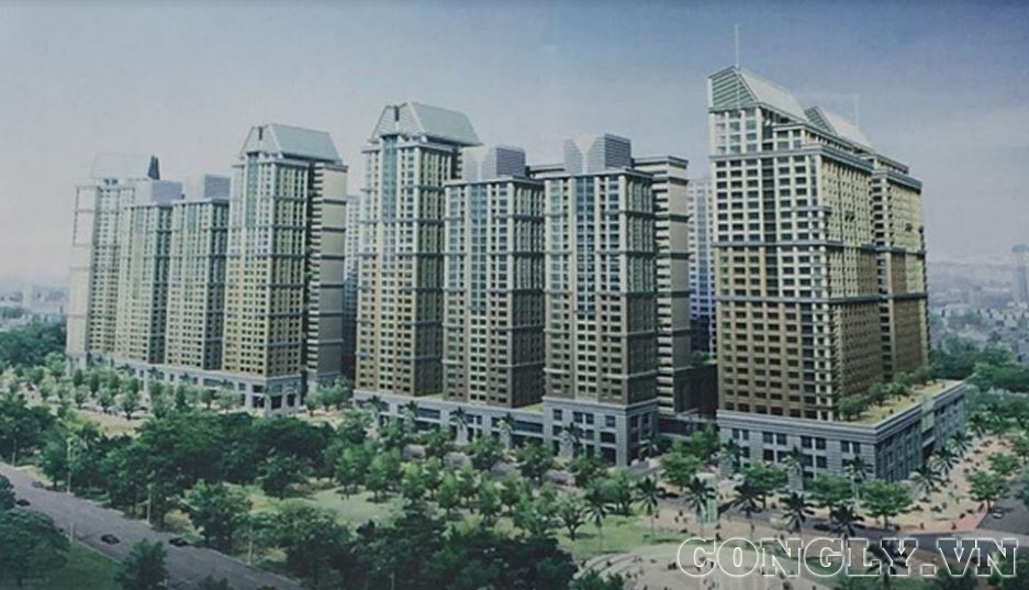 Phối cảnh dự án.