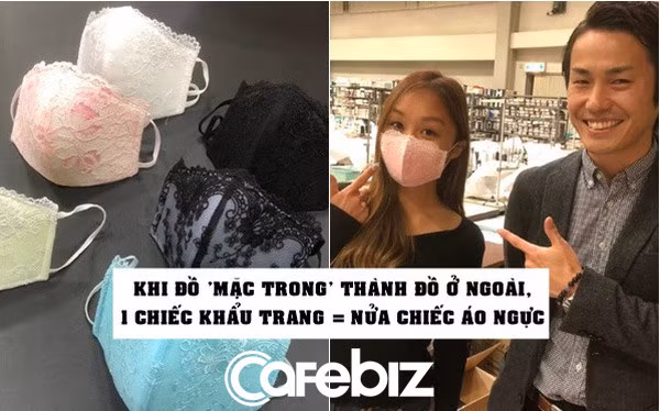 Hang noi y Nhat Ban chuyen sang san xuat khau trang ren “quyen ru”