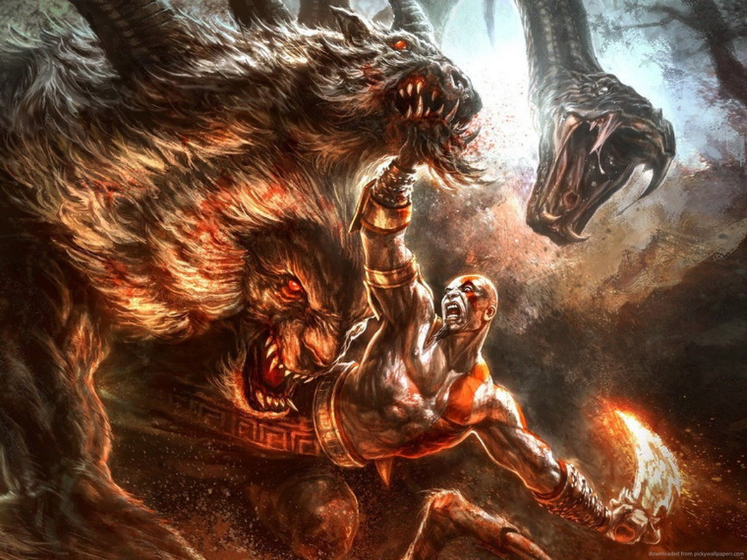 Tiếp đến, người anh hùng Bellerophon dùng cung tên bắn vào miệng con quái vật Chimera nguy hiểm. Dưới sức nóng của ngọn lửa do Chimera tạo ra, đầu mũi tên bằng chì tan chảy, đốt cháy ruột gan của con quái vật. Theo đó, quái thú hung ác này bị tiêu diệt.