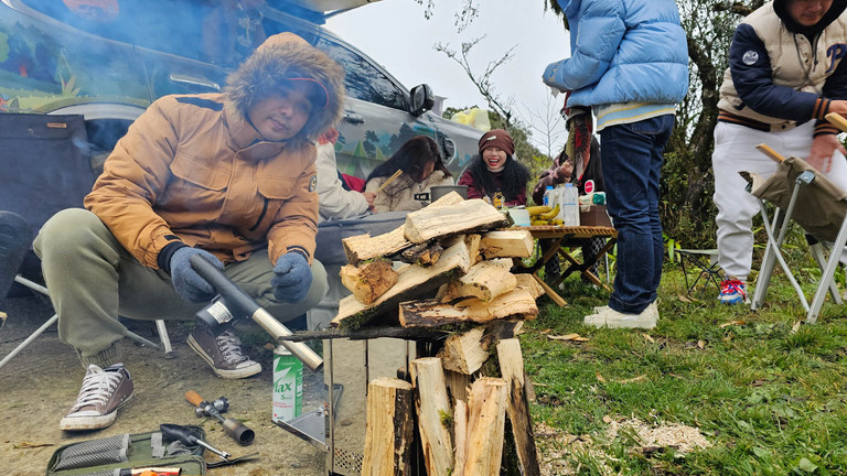 Vuot tram km trong dem len Phja Oac, Mau Son cam trai san bang-Hinh-4