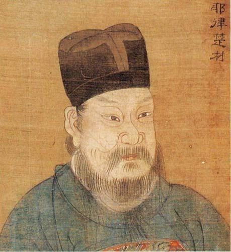 Gia Luật Sở Tài (còn được gọi là Ngọc Tuyền lão nhân) là tướng nổi tiếng dưới trướng Thành Cát Tư Hãn. Ông nổi tiếng là vị tướng dũng mãnh, thiện chiến và có tính cách kiêu hùng. Không những vậy, ông còn đề ra nhiều chính sách giúp quân chủ an bang trị quốc.