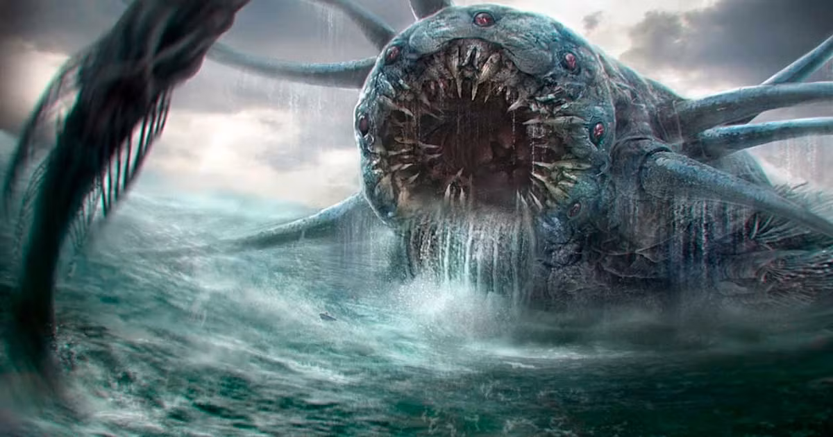 Theo các giai thoại, Charybdis được miêu tả có khuôn mặt lớn, luôn phải uống một lượng nước biển lớn mỗi ngày. Mỗi khi quái vật này "ợ" sẽ tạo nên những xoáy nước khủng khiếp.