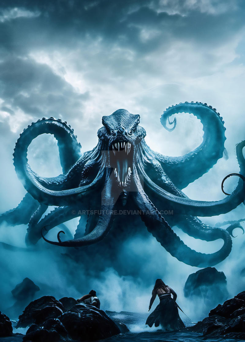 Kraken là một trong những quái vật huyền thoại đáng sợ nhất thế giới. Trong các giai thoại, sinh vật này được mô tả ẩn náu ở ngoài khơi vùng biển Na Uy và Iceland.