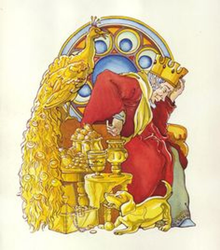 Theo thần thoại Hy Lạp, vua Midas của vương quốc Phrygia rất thích vàng, thậm chí bị ám ảnh bởi kim loại quý này. Ông dành nhiều thời gian trong ngày để đếm số vàng của mình cũng như đeo nhiều trang sức, phụ kiện bằng vàng.