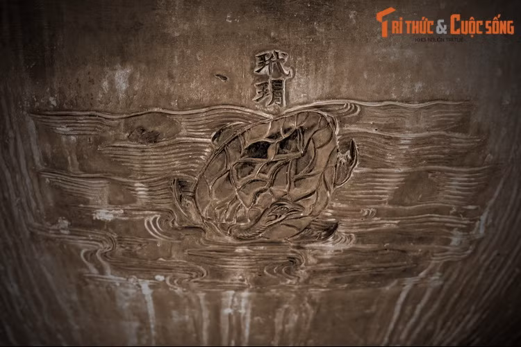 Con vật cuối cùng trên Nhân đỉnh là “Đại mạo” nghĩa là con đồi mồi, một loài rùa biển. Trong Sách Đỏ Việt Nam, loạt vật này thuộc diện Nguy cấp. Những năm 1990, đồi mồi đã gần như bị tận diệt do nghề thủ công sử dụng mai, vảy của chúng làm đồ mỹ nghệ bán cho khách du lịch.