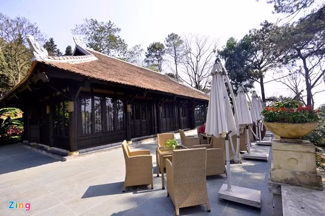 Khu văn phòng bắt mắt để đón khách của dự án Le Mont. Ảnh: Lê Hiếu