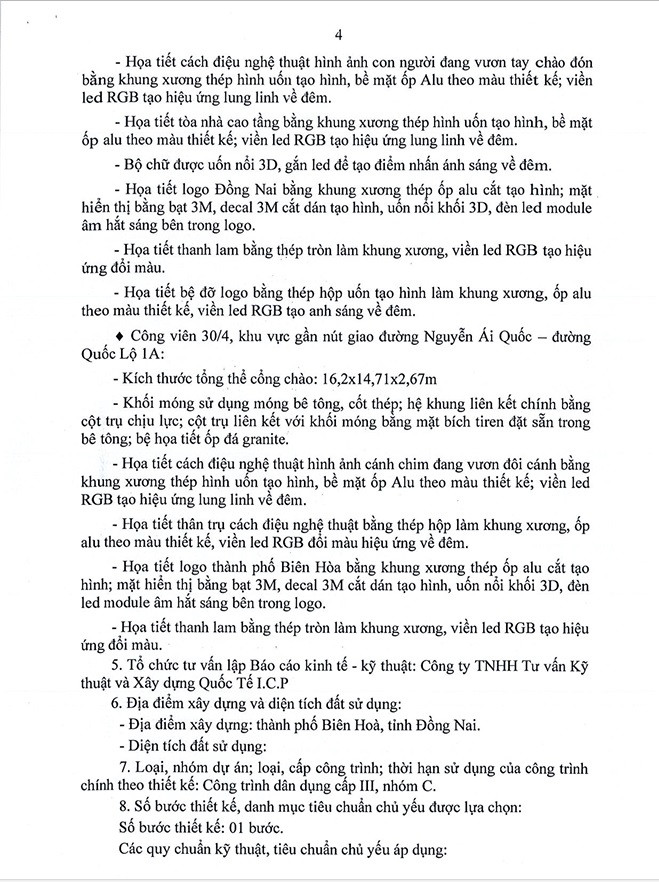 Đồng Nai: TP Biên Hoà chi hơn 11,5 tỷ làm 4 cổng chào tạo điểm nhấn - Hình 4 Dong Nai: TP Bien Hoa chi hon 11,5 ty lam 4 cong chao tao diem nhan-Hinh-4