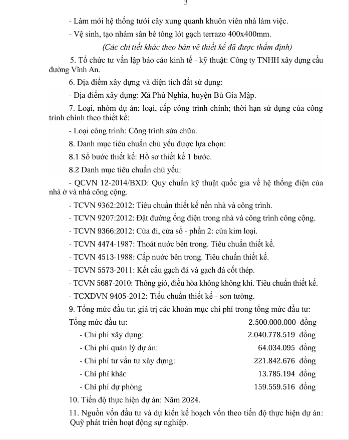 Binh Phuoc: Goi sua chua tru so Ban QLDA huyen Bu Gia Map da co chu-Hinh-5