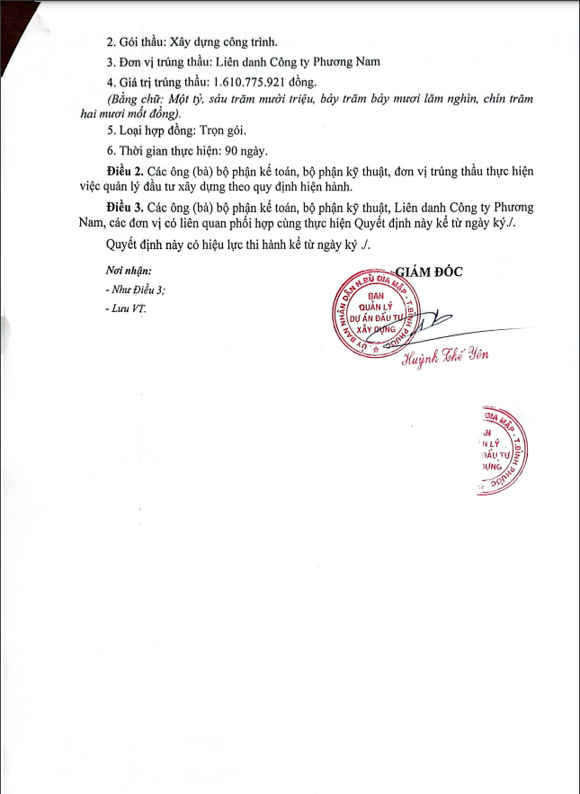 Binh Phuoc: Goi sua chua tru so Ban QLDA huyen Bu Gia Map da co chu-Hinh-2