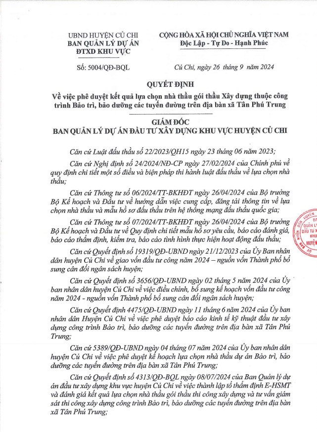 TP HCM: Gói thầu bảo dưỡng đường hơn 7 tỷ về tay xây dựng T-ART TP HCM: Goi thau bao duong duong hon 7 ty ve tay xay dung T-ART