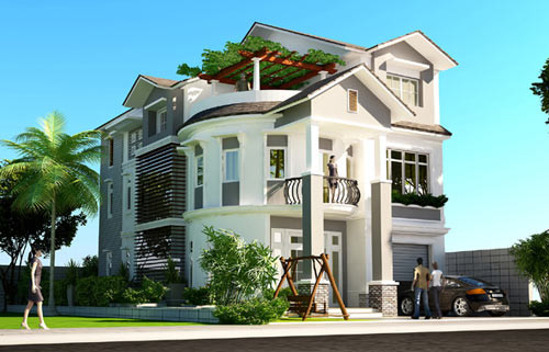 Phong thuy nha o chon huong nha da cat thang tieu hung